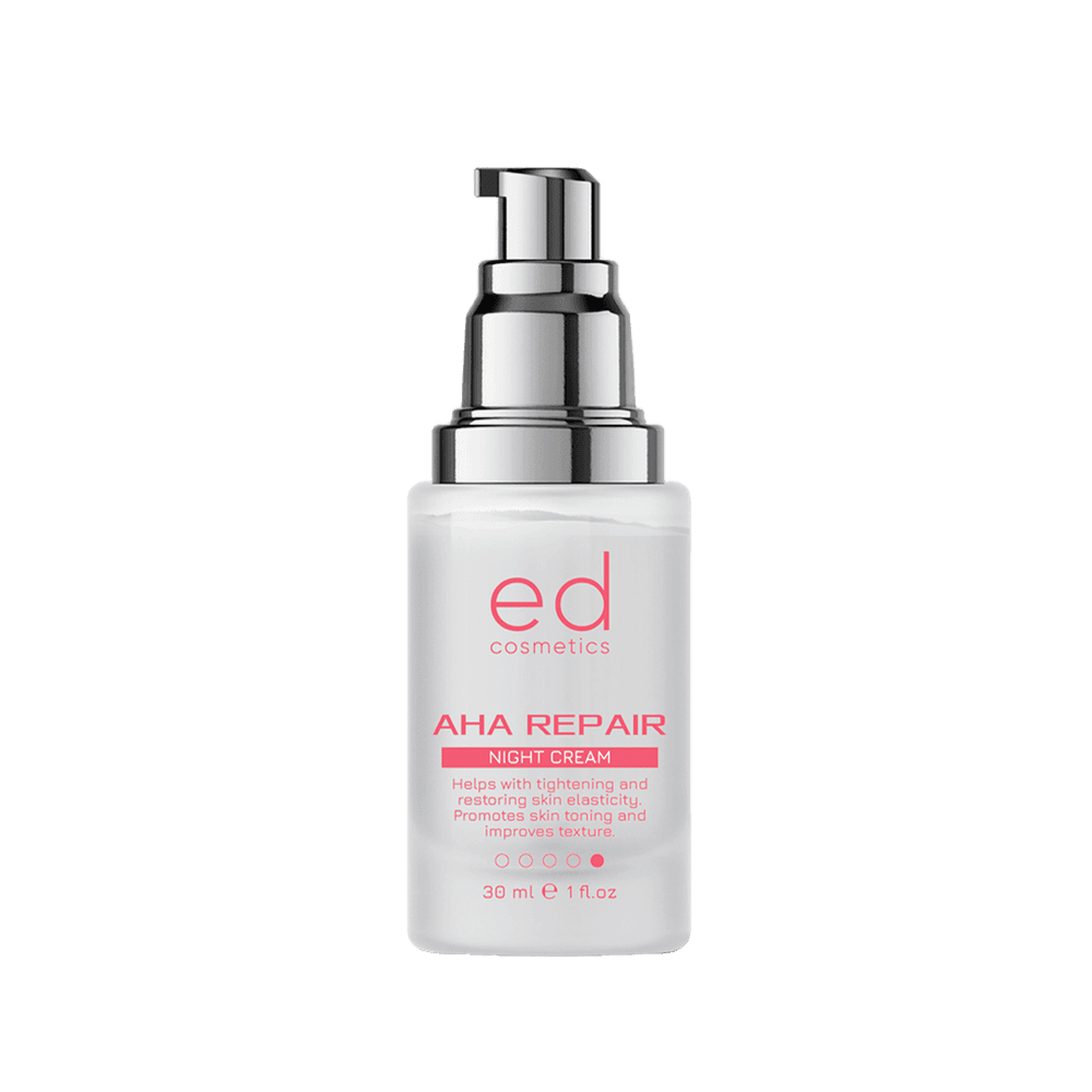 Нічний крем з AHA-кислотами ED Cosmetics AHA Repair Night Cream