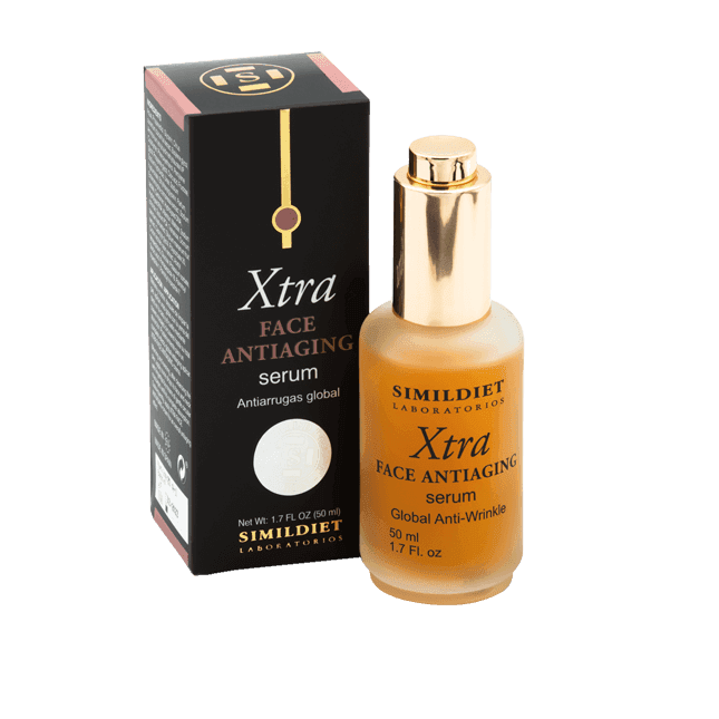 Антивікова сироватка для обличчя Simildiet Face Antiaging Serum Xtra