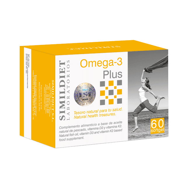 Омега-3 комплекс з вітамінами D3, K2 та E Simildiet Omega-3 Plus