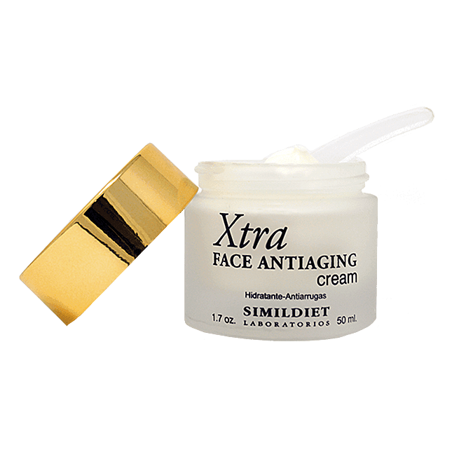 Антивіковий крем для обличчя Simildiet Face Antiaging Cream Xtra, 250 мл
