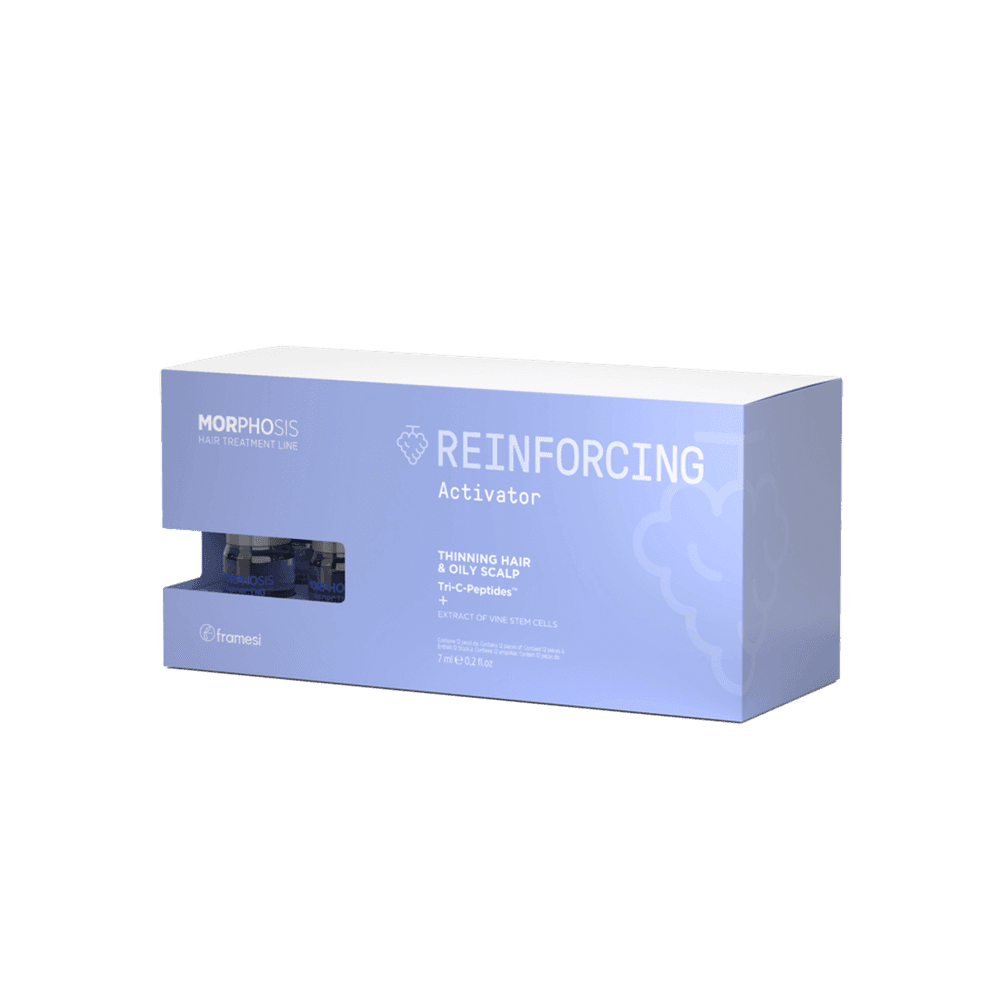 Зміцнювальна сироватка-активатор проти випадіння волосся Framesi Morphosis Reinforcing Activator, 12 х 7 мл