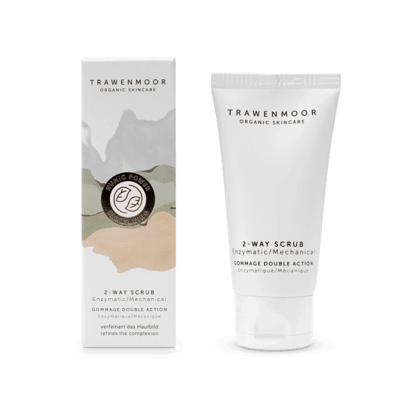 Двофазний ензимний скраб-пілінг для обличчя Trawenmoor 2-Way Scrub, 50 мл