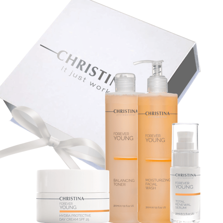 Подарунковий набір для догляду за обличчям Christina Forever Young