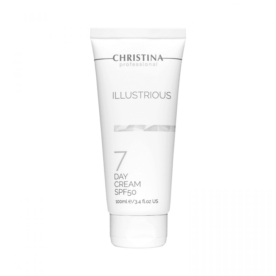 Денний крем SPF 50 Christina з захистом від UV та освітленням
