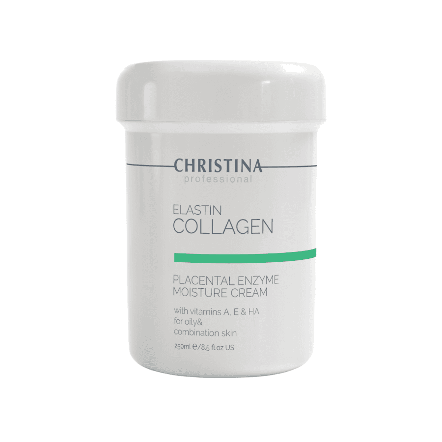 Плацентарний крем для жирної шкіри Christina ElastinCollagen Placental Enzyme Moisture Cream