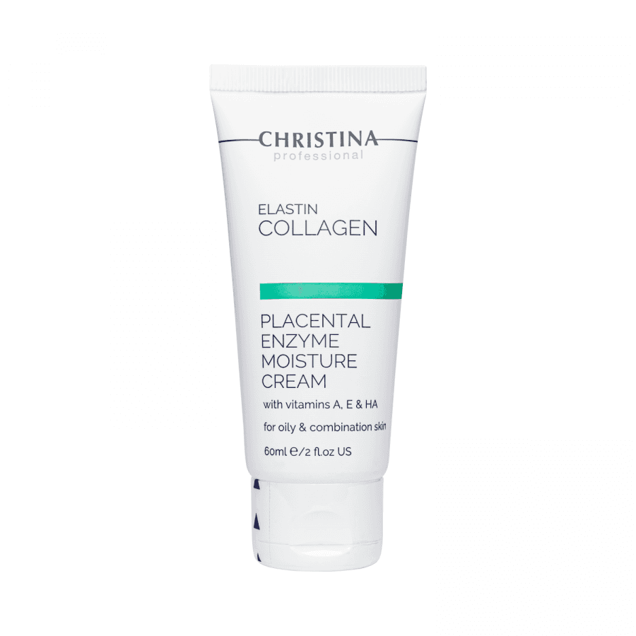 Плацентарний крем для жирної шкіри Christina ElastinCollagen Placental Enzyme Moisture Cream