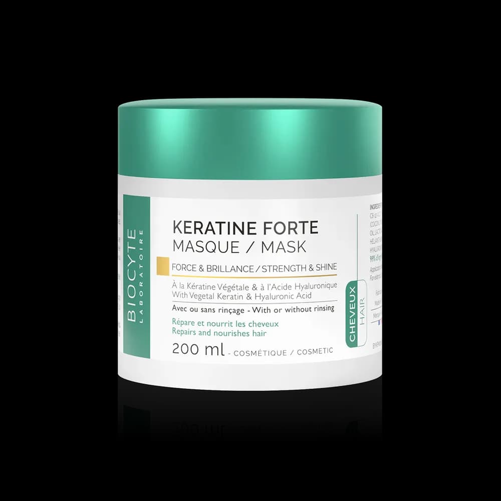 Маска для волосся з рослинним кератином Biocyte Kératine Forte Masque
