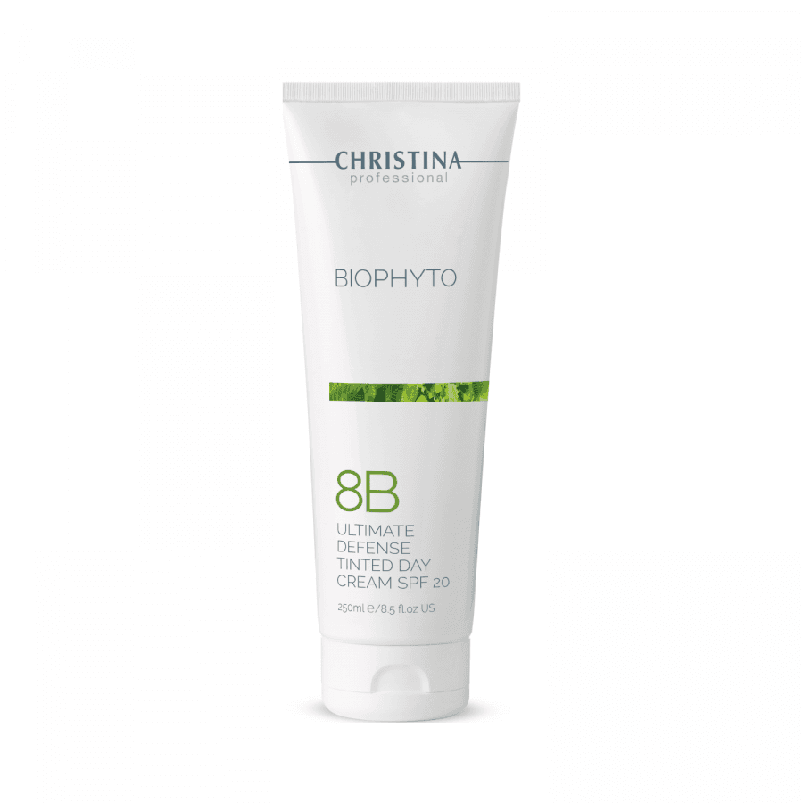 Денний тонований крем SPF 20 Christina BIO PHYTO Ultimate Defense