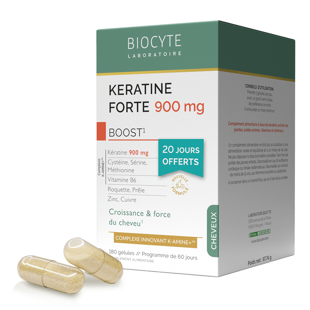 KERATINE FORTE 900MG BOOST PACK K-Amine, 60 капсул