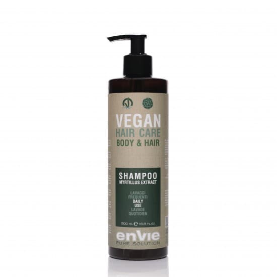 Шампунь-гель 2в1 для волосся та тіла Raywell Envie Vegan New, 500 мл
